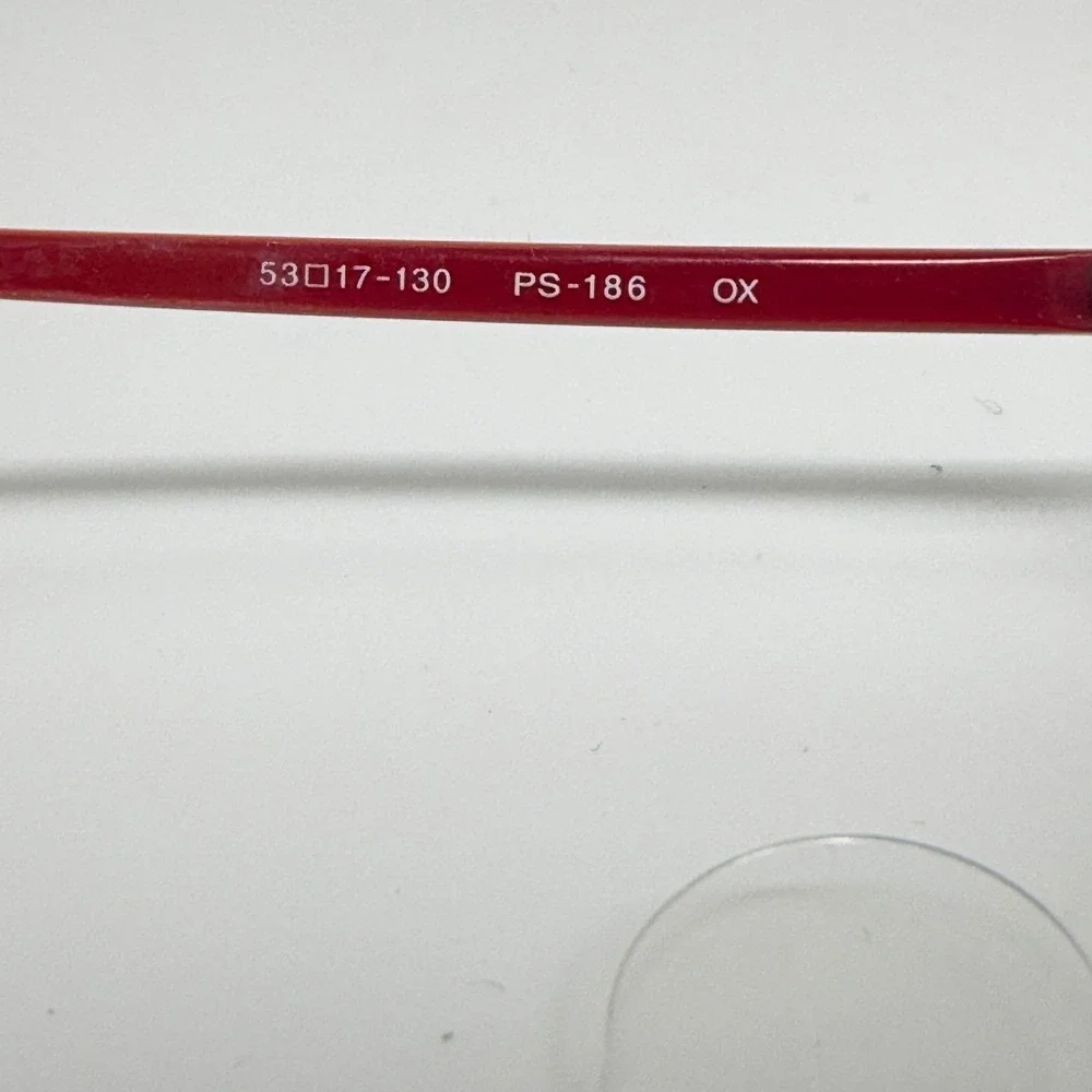 Paul Smith PS 186 OX 53 17 130 Half Rim Eyeglasses Frame‎ Japan Women 21116